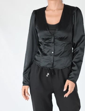 Bluza Vila, negru, 34