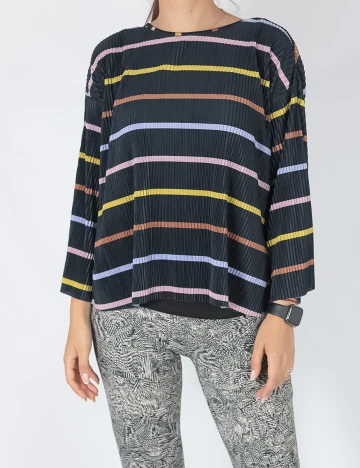 Bluza Jacqueline de Yong, negru, M