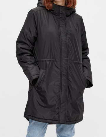 Geaca Pieces, negru, L