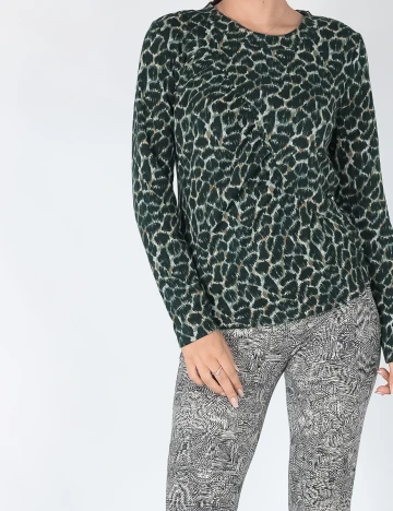 Bluza Jacqueline de Yong, verde, M Verde