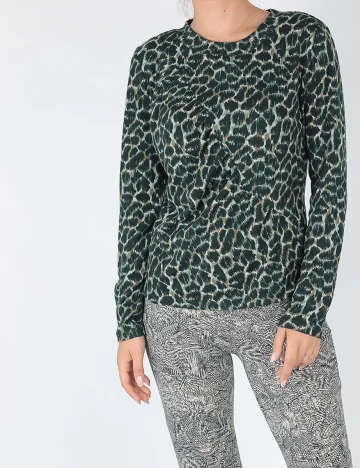 Bluza Jacqueline de Yong, verde, M Verde
