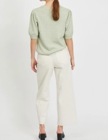 Bluza Vila, verde deschis, L