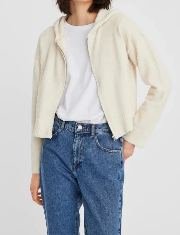Hanorac Vero Moda, ecru, L