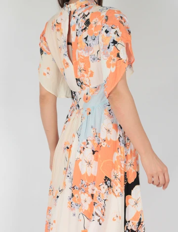 Rochie lunga Selected Femme, floral, 34 Floral print