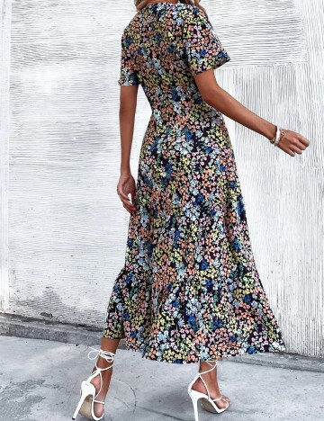 Rochie lunga SHEIN, floral, L
