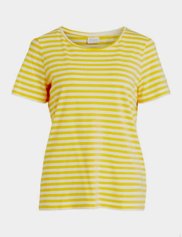 Tricou Vila, galben, XS