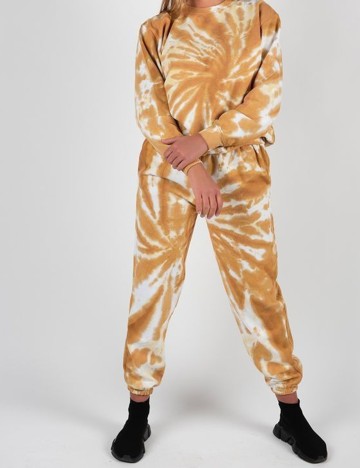Pantaloni Well Worth UK, galben, S