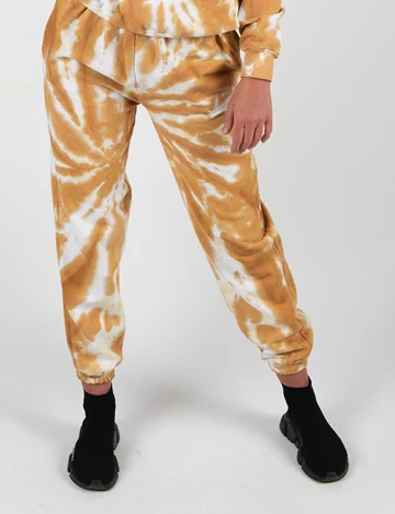 Pantaloni Well Worth UK, galben, S Galben