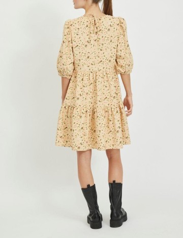 Rochie Scurta Vila, crem, 34