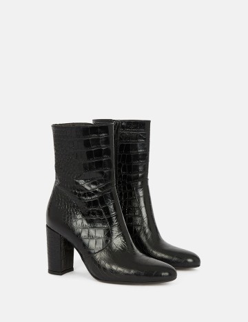 Botine Minelli, negru, 35