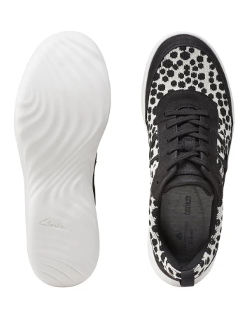 Adidasi Clarks, negru, 37