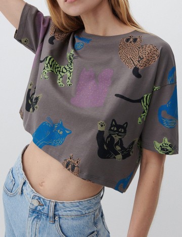 Top Reserved, gri, XS