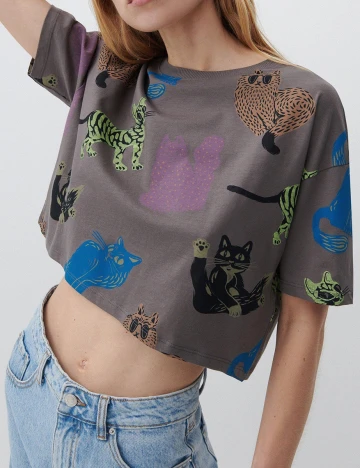 Top Reserved, gri, XS