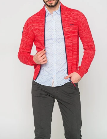 Bluza N.Z.A NEW ZEALAND AUCKLAND, rosu, L Rosu