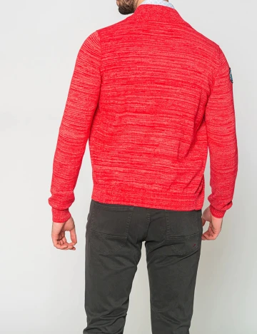 Bluza N.Z.A NEW ZEALAND AUCKLAND, rosu, L Rosu