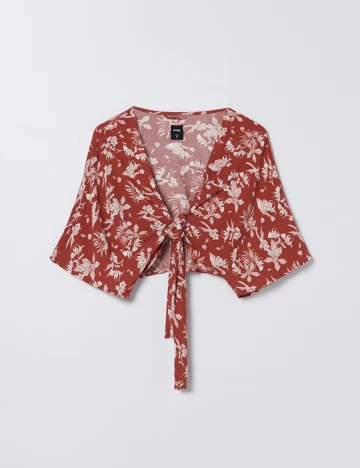 Top Sinsay, caramiziu, XS
