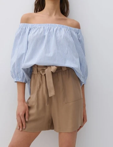 Bluza Reserved, bleu, 34 Albastru