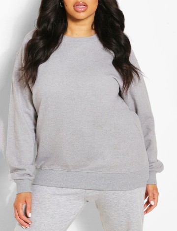 Bluza PRETTYLITTLETHING, gri, S