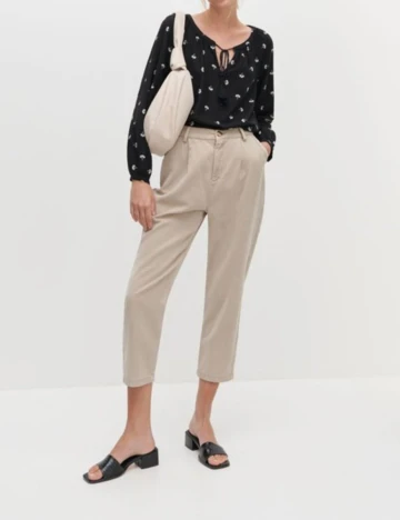 Bluza Reserved, negru, 34 Negru