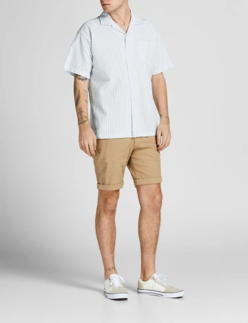 Camasa Jack&Jones, bleu, L Albastru