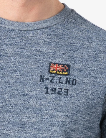 Bluza N.Z.A NEW ZEALAND AUCKLAND, albastru, M