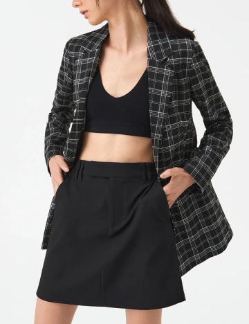 Fusta Sinsay, negru, L