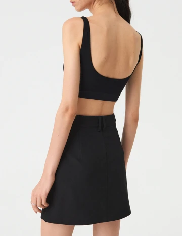 Fusta Sinsay, negru, L