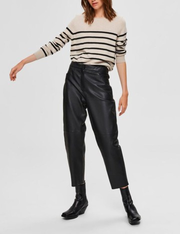 Pantaloni Selected Femme, negru, 36