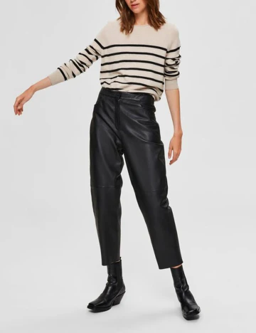 Pantaloni Selected Femme, negru, 36