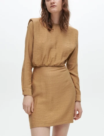 Rochie Scurta Reserved, maro, 36