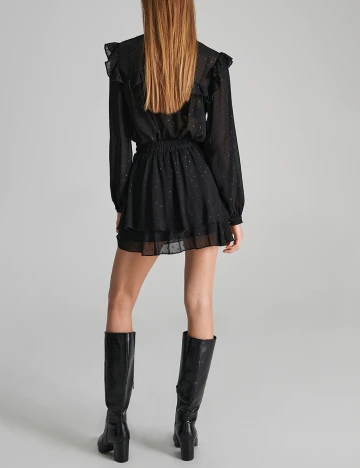 Fusta Sinsay, negru, XS