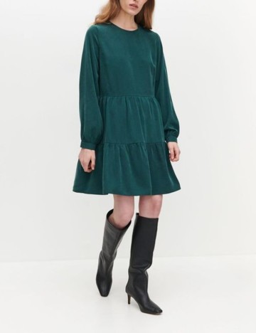 Rochie scurta Reserved, verde, 34