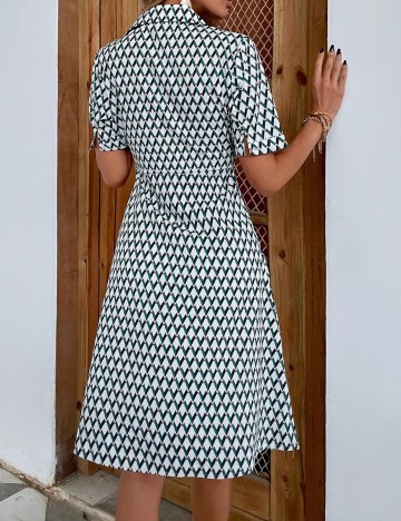 Rochie scurta SHEIN, alb, S