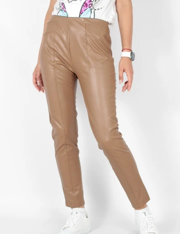 Pantaloni Reserved, maro, M