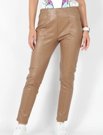 Pantaloni Reserved, maro, M