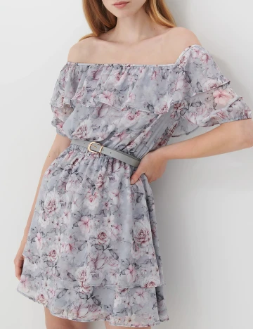 Rochie scurta Mohito, floral, 38