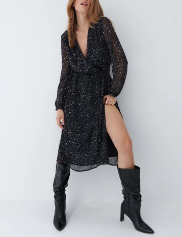 Rochie Medie Mohito, negru, 36