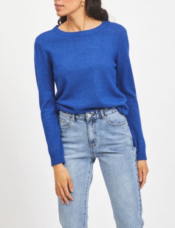 Bluza Vila, albastru, XXL