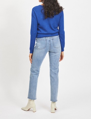 Bluza Vila, albastru, XXL