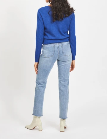 Bluza Vila, albastru, XXL