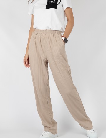 Pantaloni Saint avenue, bej, XS