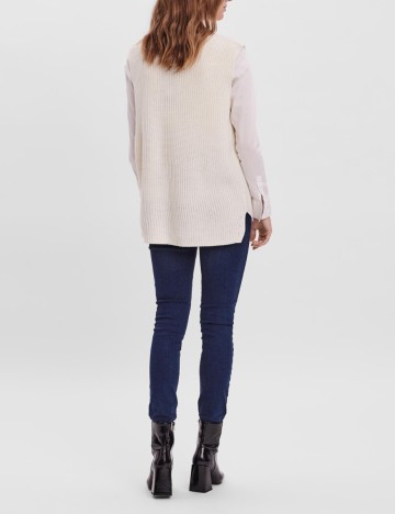 Vesta Vero Moda, crem, S