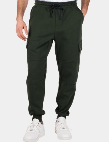 Pantaloni N.Z.A NEW ZEALAND AUCKLAND, verde, L