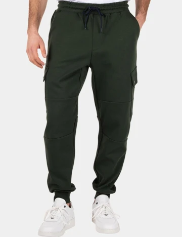 Pantaloni N.Z.A NEW ZEALAND AUCKLAND, verde, L Verde