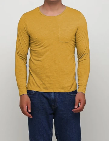Bluza PRODUKT, galben, M