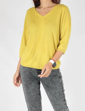 Bluza Reserved, galben, S Galben