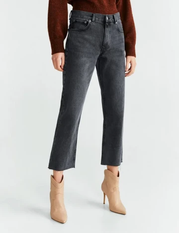 Blugi Mango, gri, 38
