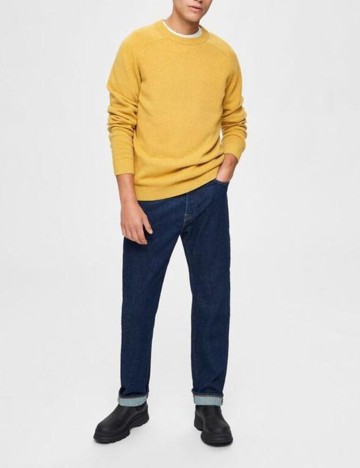 Bluza Selected, galben, M