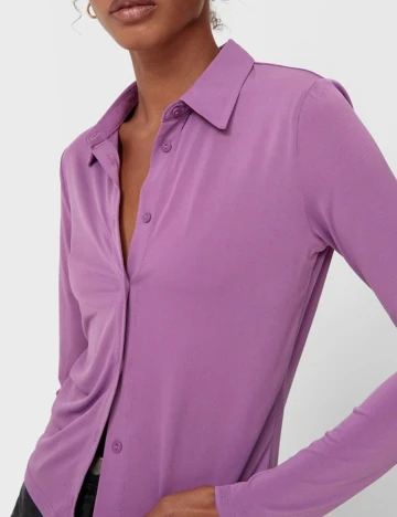 Camasa Stradivarius, mov, M