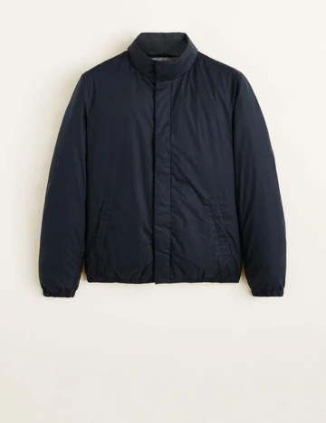 Jacheta matlasata cu puf, bleumarin, XS